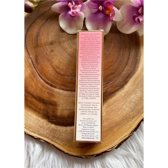 NWT Too Faced Peach Perfect Foundation- Sable - Picture 8 of 8